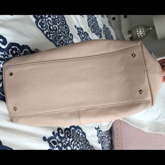 Tory Burch Marion Chain Slouchy Tote - Light Oak - Picture 7 of 7